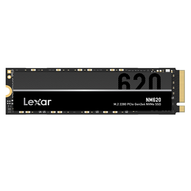 Lexar NM620 2TB High Speed PCIe Gen3x4 NVMe 1.4 Internal SSD with 4 Lanes M.2 Nvme